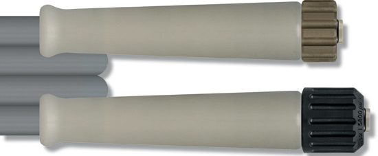 Flexible H.P. 10m 1 tresse métallique robe mince 210 bar, 150°C  Rotatif