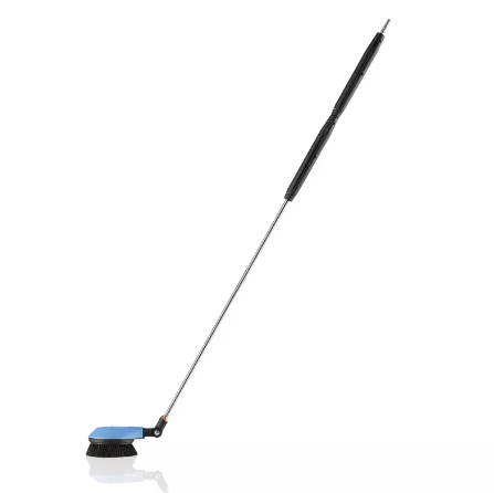 BROSSE ROTATIVE AVEC LANCE INOX 500 MM + RACCORD RAPIDE D12 - Réf 410506