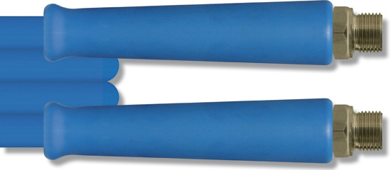 Flexible H.P. 30m PVC avec 2 tresses Synthétiques 50 bar, 70°C