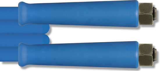 Flexible H.P. 20m PVC avec 2 tresses Synthétiques 50 bar, 70°C 
