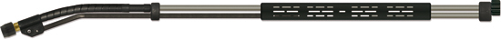 Lance demi-coquilles ST-9, inox, 1500mm, M22 F rotatif - protège-buse (sans buse pastille)