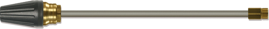 Rotabuse céramique avec lance 430mm, 200-400 bar, Calibre 080