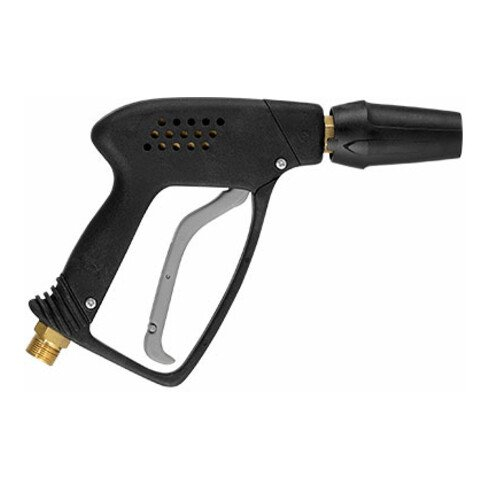 Pistolet court Kranzle Starlett II raccord D12 - Entrée M22 Mâle - Sortie raccord rapide D12 femelle