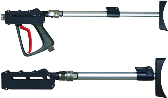 Pistolet à Eau Haute Pression avec Lance à Jet Variable et Lance rotative,  Compatible avec Les nettoyeurs Haute Pression Lavor Vax Sterwins Parkside