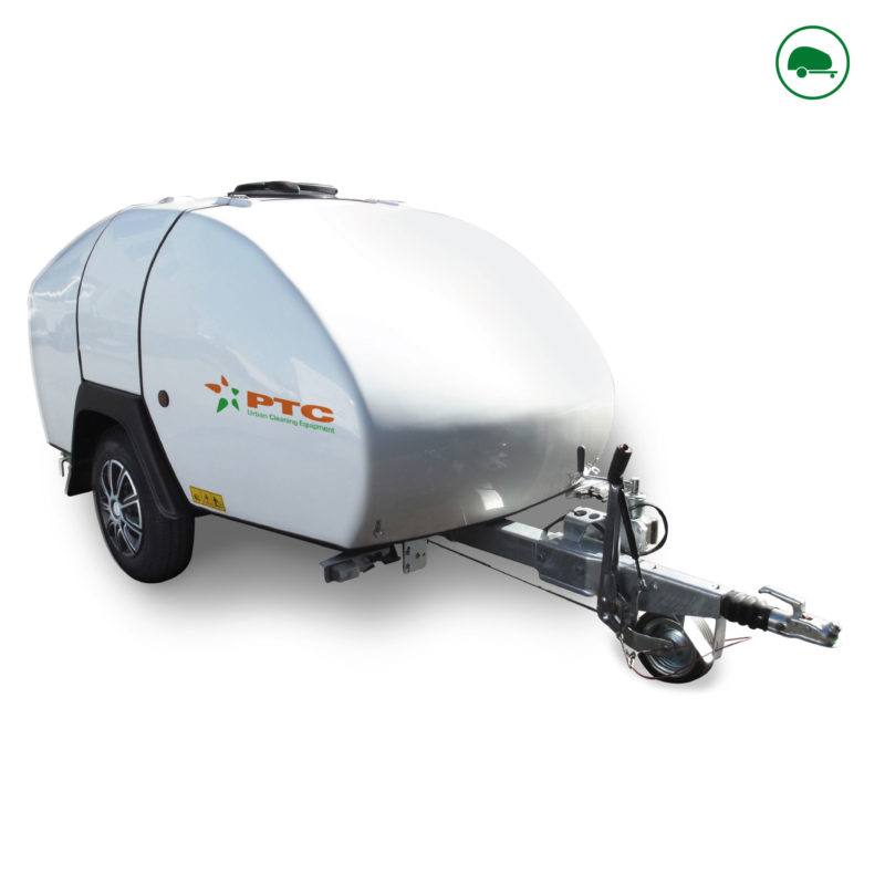 Hydrocureur sur remorque PTC JTR-C-75-210 - 210 bar, 75 litres minute