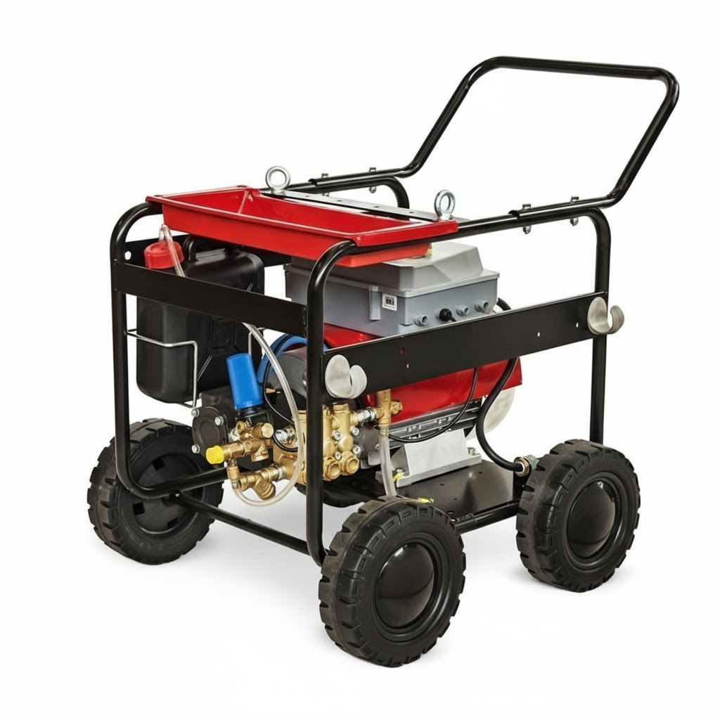 Nettoyeur haute pression eau froide 300 Bar, 18 litres minute, Ths K9000