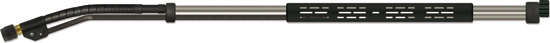 Lance demi-coquilles ST-9, inox, 1500mm, M22 F - protège-buse (sans buse pastille)