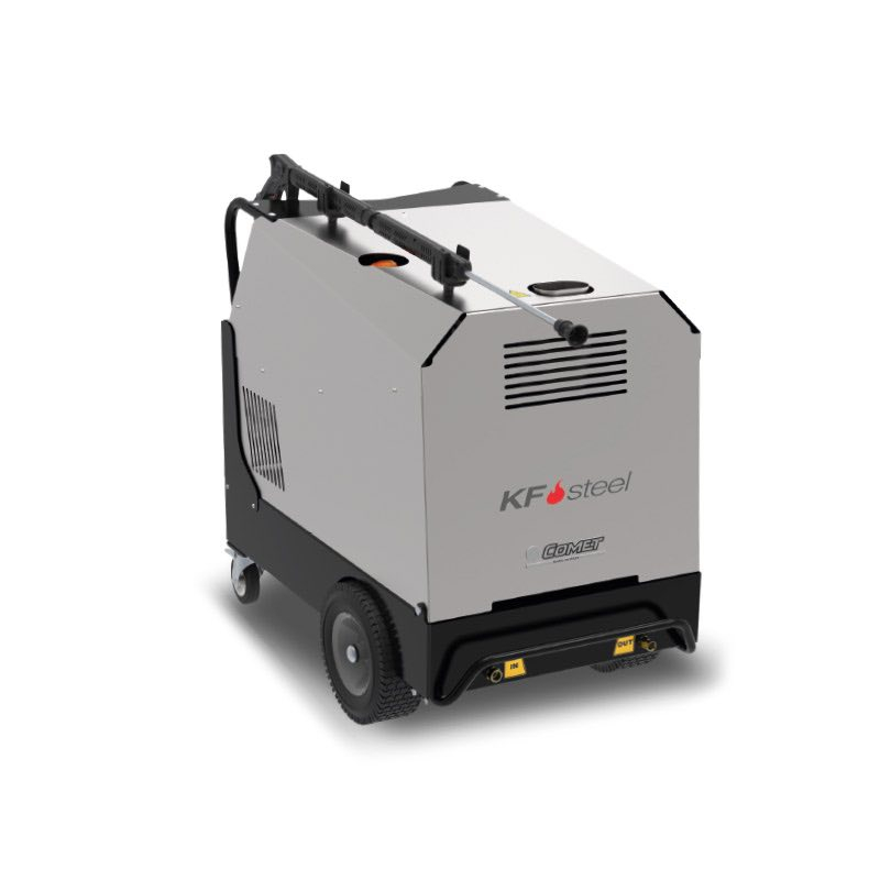 KF STEEL 18/350  - Nettoyeur haute pression Electrique Eau chaude, 350 Bar, 18 Litres minute