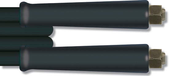 Flexible H.P. 15m PVC 1 tresse Synthétique 160 bar, 60°C 