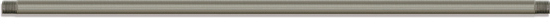 Tube de lance acier zingué 1200mm max. 400 bar 150°C 1/4'' M - 1/4'' M