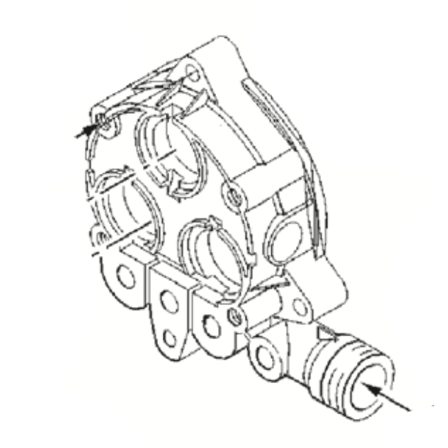 Porte-pistons - Référence 2432 0014b