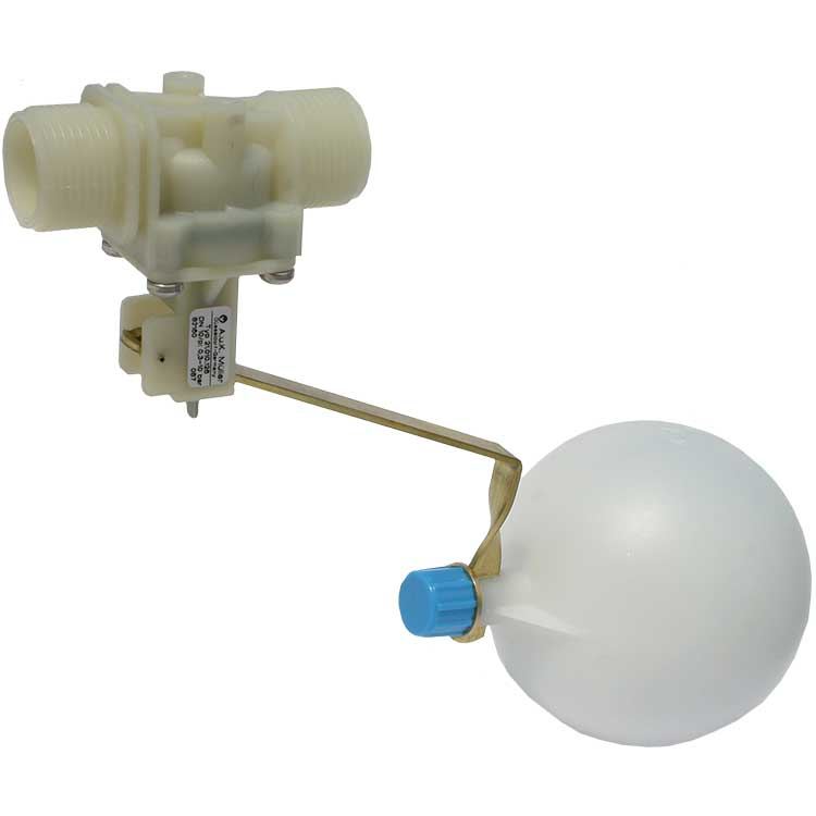 Vannes à flotteur AK avec flotteur horizontal PVC Pression 0,3 - 10 bar