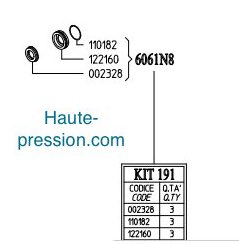 KIT 191 -Kit bague laiton - Référence 6061N8