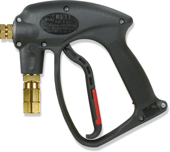 Pistolet professionnel max. 310 bar 160°C - Rotatif