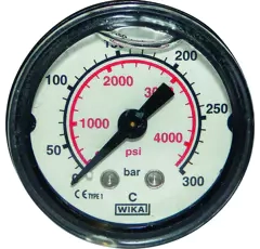 Manomètre diamètre 40 mm 300 bar