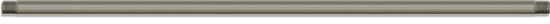 Tube de lance acier zingué 1000mm max. 400 bar 150°C 1/4'' M - 1/4'' M