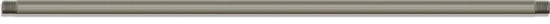 Tube de lance acier zingué 500mm max. 400 bar 150°C 1/4'' M - 1/4'' M