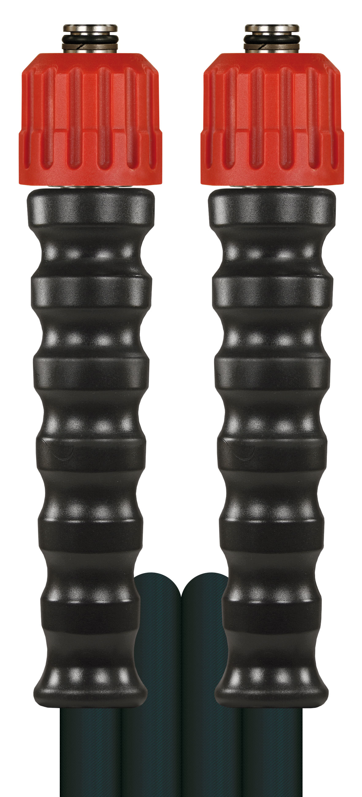 Flexible très H.P. 10m 2 tresses métaliques robe mince 500 bar, 150°C