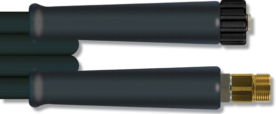 Flexible H.P. 8m PVC 1 tresse Synthétique 160 bar, 60°C  