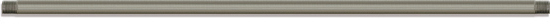 Tube de lance acier zingué 600mm max. 400 bar 150°C 1/4'' M - 1/4'' M