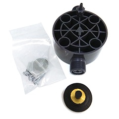 Kit maintenance pompe Magdos (membrane, tête de pompe, clapets) en EPDM - Heurtaux référence POM-PDE-0316