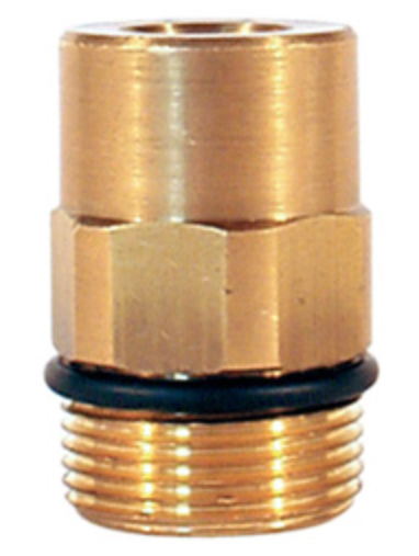 Attaches rapides à visser: AR8 - M24 - 3/8 Mâle Bsp - 2 joints toriques - Gas