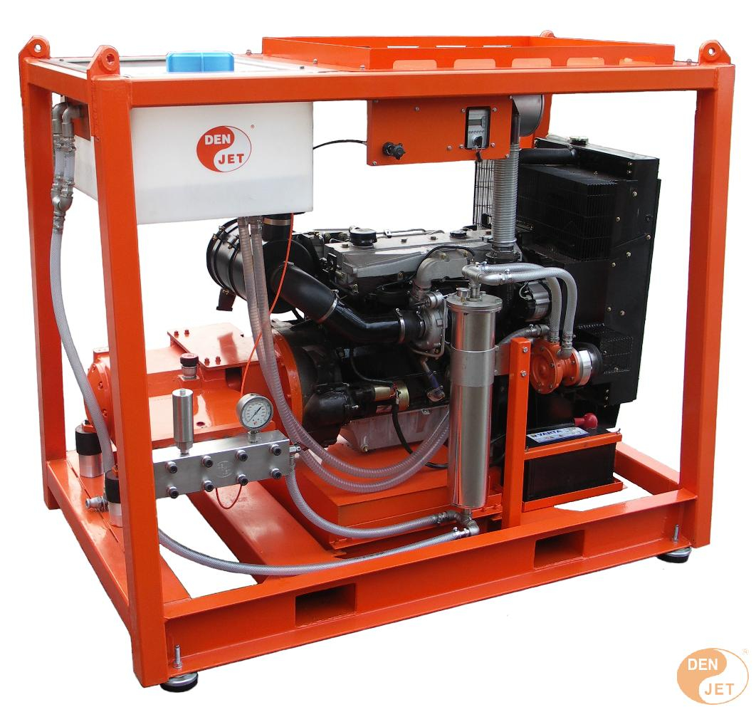 CD160-250 - Nettoyeur haute pression industriel 250 Bar, 250 litres minute