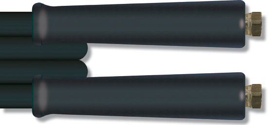 Flexible H.P. 8m PVC 1 tresse Synthétique 160 bar, 60°C 