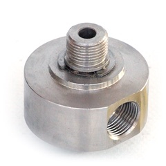 Raccord tournant 90° Inox pour potence 360° - Heurtaux référence HYD-RHP-0156