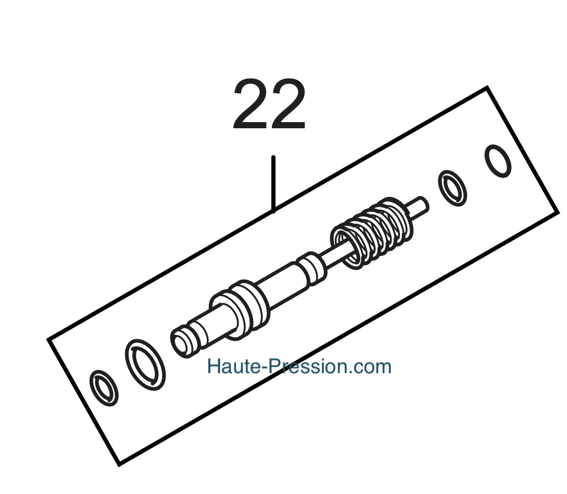 Piston de micro-switch CPLT Nilfisk - Référence 31000986