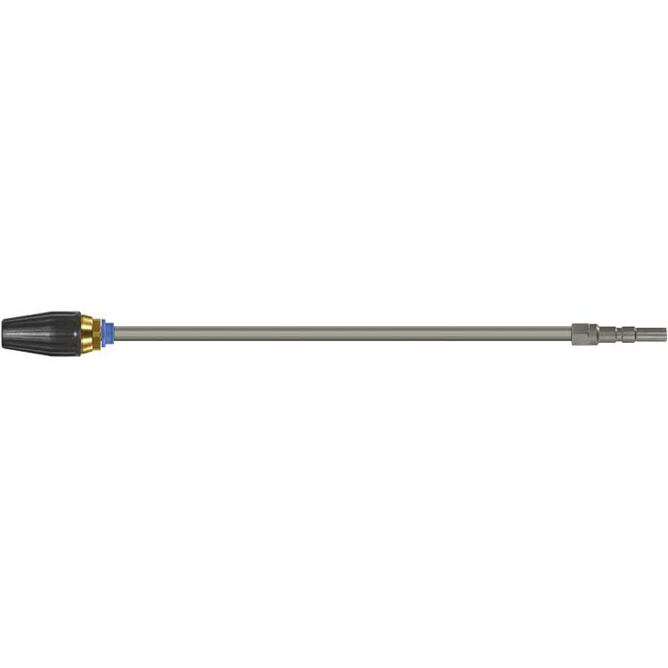 Lances tube inox avec rotabuse ST-357.1. Cône 20°. 100 - 250 bar. Max. 100 °C