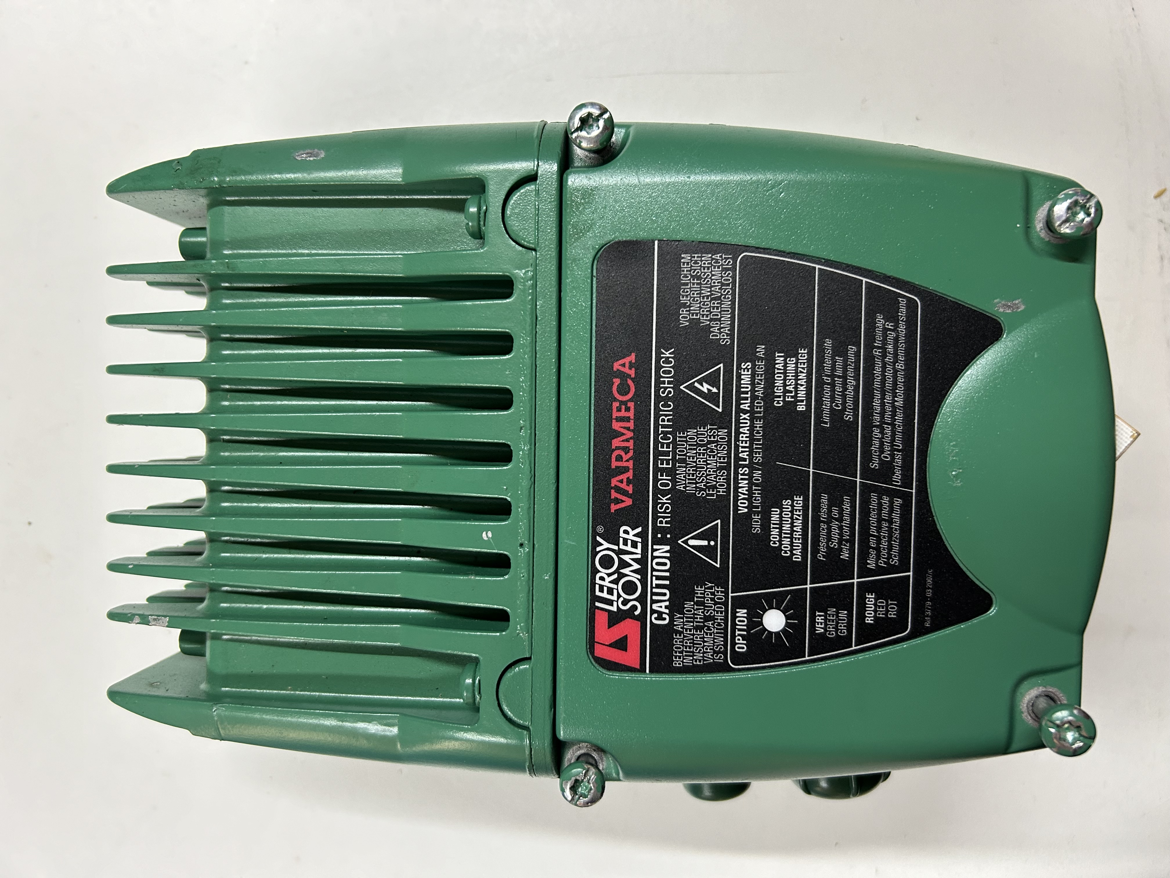 Boitier Leroy-Somer VARMECA VMA 32T 400 pour moteur 4 KW- Référence MOT-ELE-0053