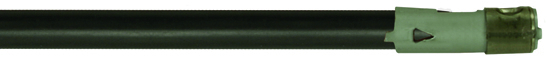 Câble haute tension noir 180 mm