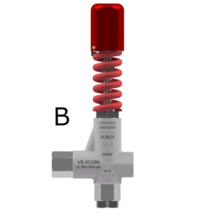VB 80A/280 - Vanne By-pass Atex