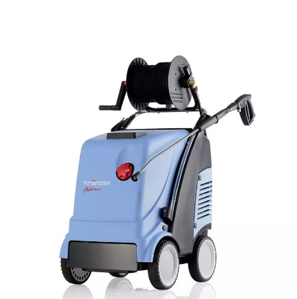 Therm CA 11-130 -Nettoyeur haute pression eau chaude électrique avec enrouleur,  130 Bar, 11 Litres minute (Raccord rapide D12)