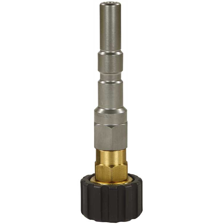 Coupleur mâle KW inox - M22 Femelle. Laiton
