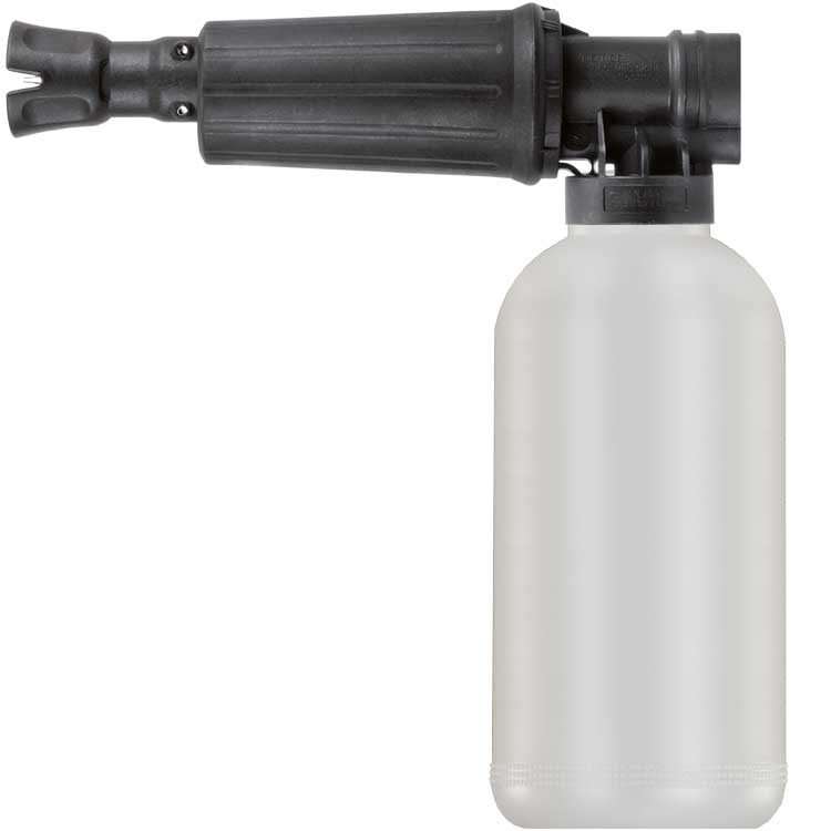 Canon à mousse avec doseur et bidon 1 litre - 1/4 femelle