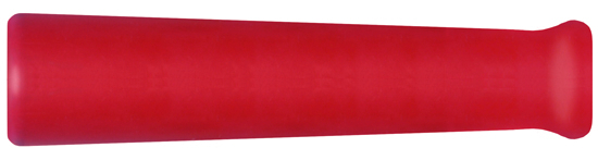 Manchette anti-courbure caoutchouc rouge