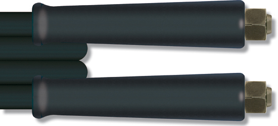 Flexible H.P. 8m PVC 1 tresse Synthétique 160 bar, 60°C 