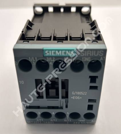 Contacteur de puissance SIEMENS 3RT2017-1AB01 - 12 A, 5,5 kW / 400 V