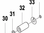Kit Piston céramique diamètre 18 mm - Référence comet 2409 0124