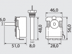 Thermostat à bulle Emerson 8654